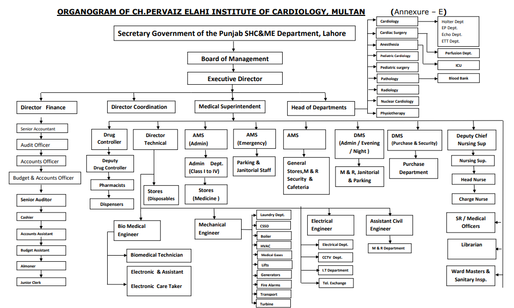 CPEIC Organogram